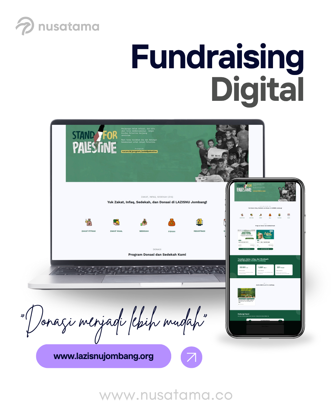 Fundraising Digital : LazisNU Jombang